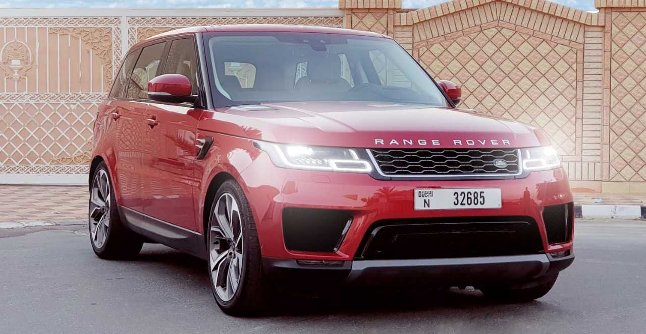 RENT RANGE ROVER SPORT 2022 RED-pic_1